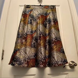 Danier Modern Patterned Skirt, Size 2